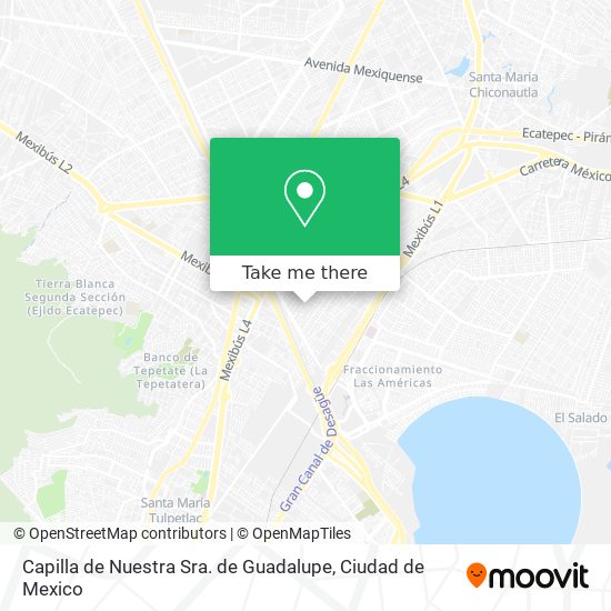 Mapa de Capilla de Nuestra Sra. de Guadalupe