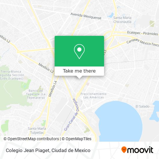 Colegio Jean Piaget map