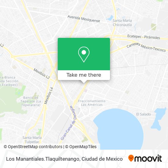 Los Manantiales.Tlaquiltenango map