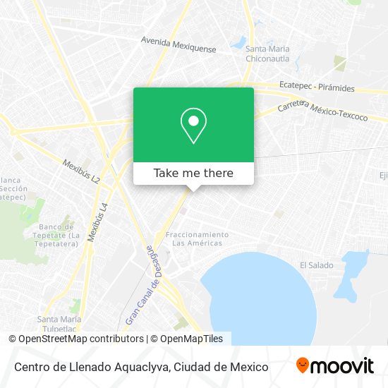 Centro de Llenado Aquaclyva map