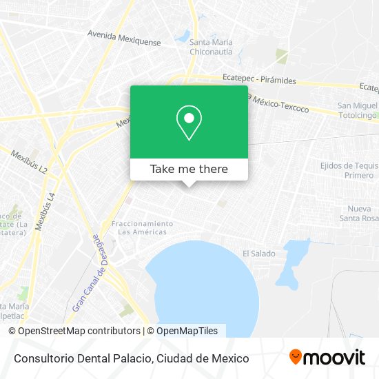 Mapa de Consultorio Dental Palacio