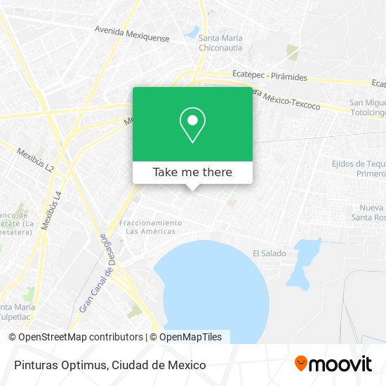 Pinturas Optimus map