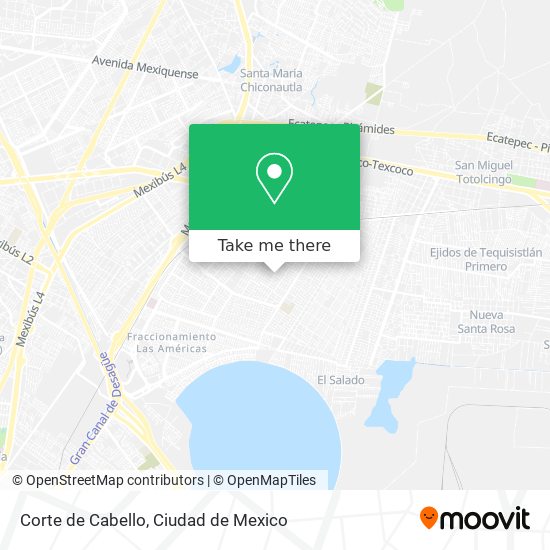 Corte de Cabello map