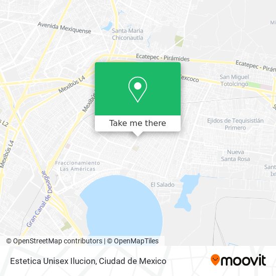 Estetica Unisex Ilucion map
