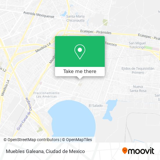 Mapa de Muebles Galeana
