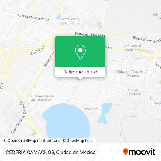 CEDERIA CAMACHOS map