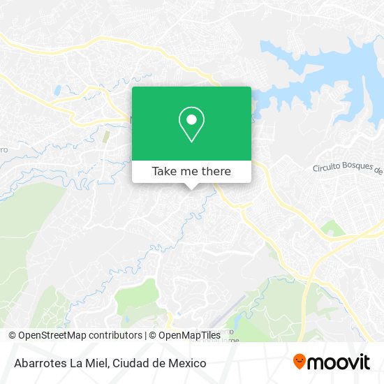 Abarrotes La Miel map