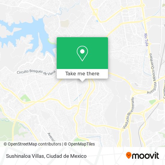 Mapa de Sushinaloa Villas