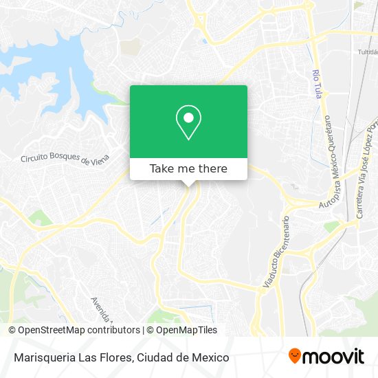 Mapa de Marisqueria Las Flores