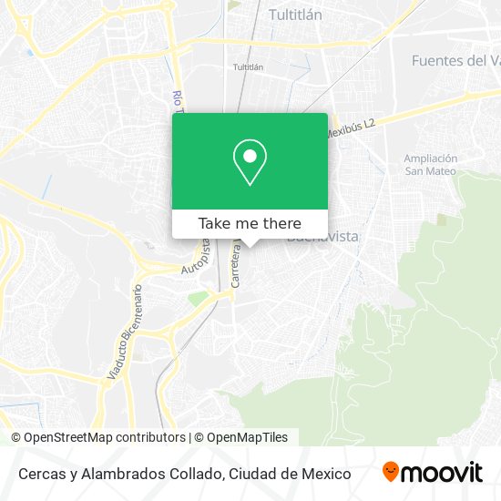 Cercas y Alambrados Collado map