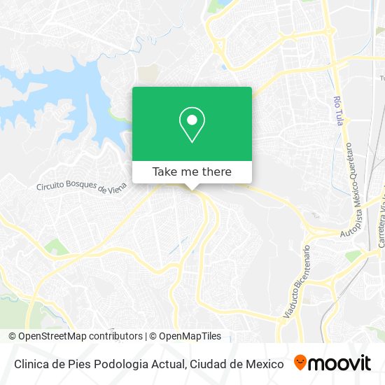 Clinica de Pies Podologia Actual map