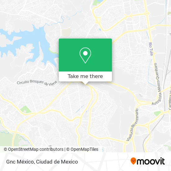 Gnc México map