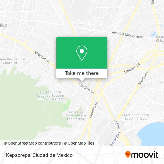 Kepacrepa map