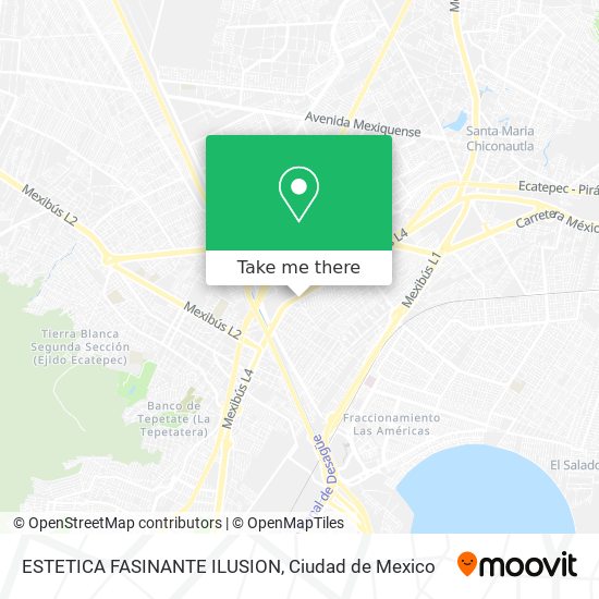 ESTETICA FASINANTE ILUSION map