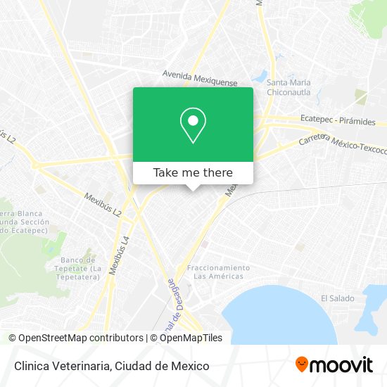 Mapa de Clinica Veterinaria
