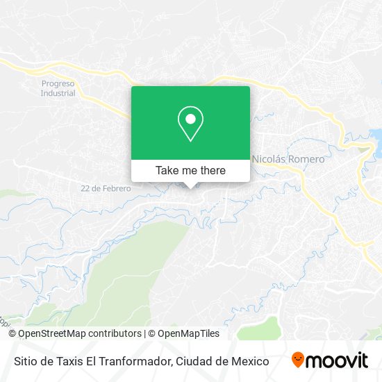 Mapa de Sitio de Taxis El Tranformador