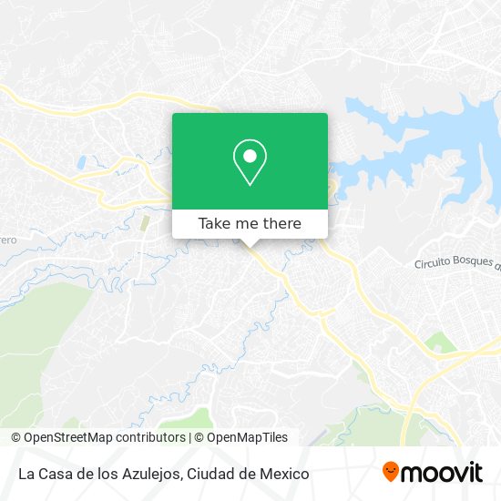 La Casa de los Azulejos map