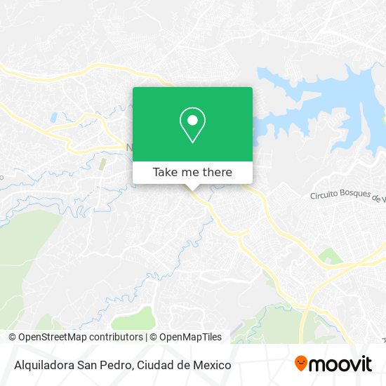 Alquiladora San Pedro map