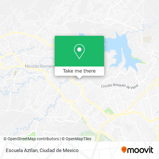 Escuela Aztlan map