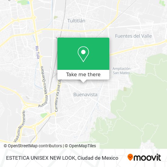 ESTETICA UNISEX NEW LOOK map