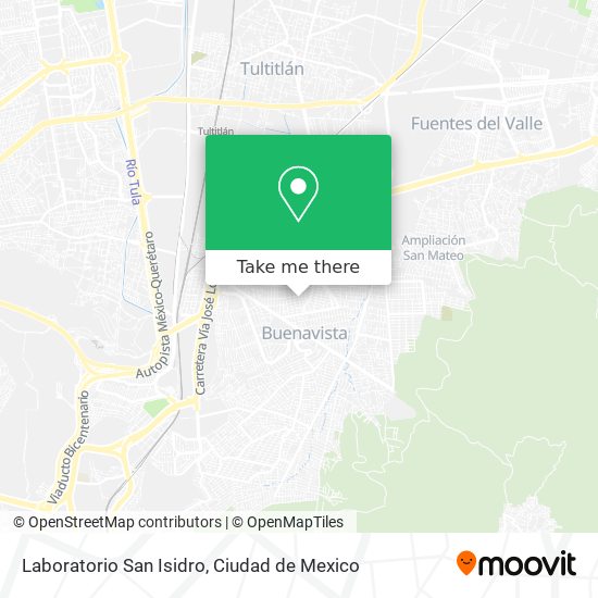 Laboratorio San Isidro map