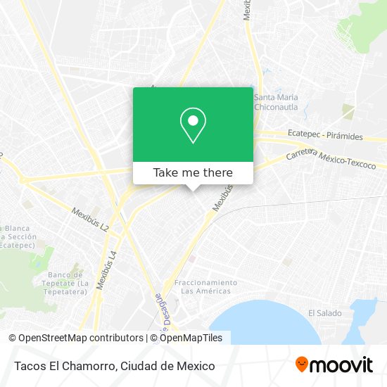 Tacos El Chamorro map