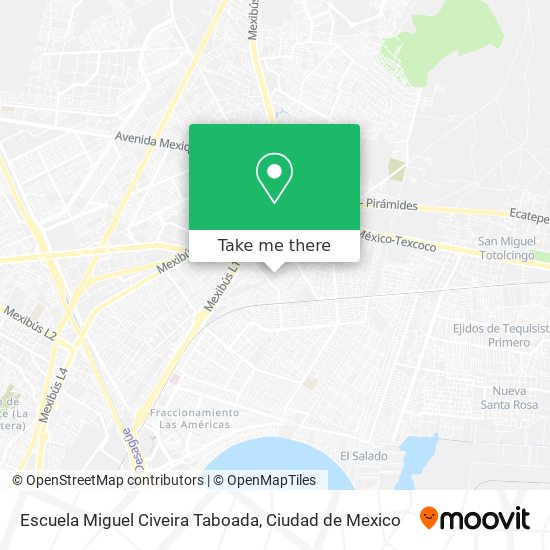 Mapa de Escuela Miguel Civeira Taboada