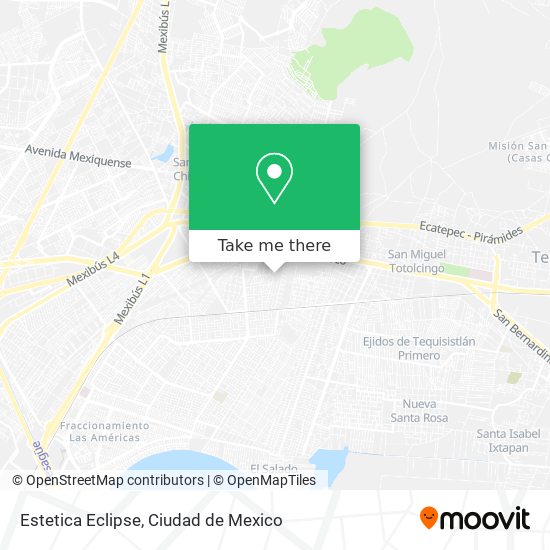 Estetica Eclipse map