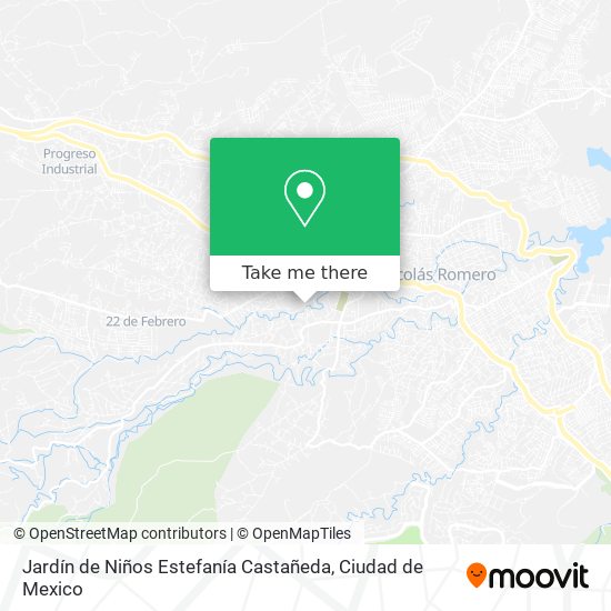 Jardín de Niños Estefanía Castañeda map