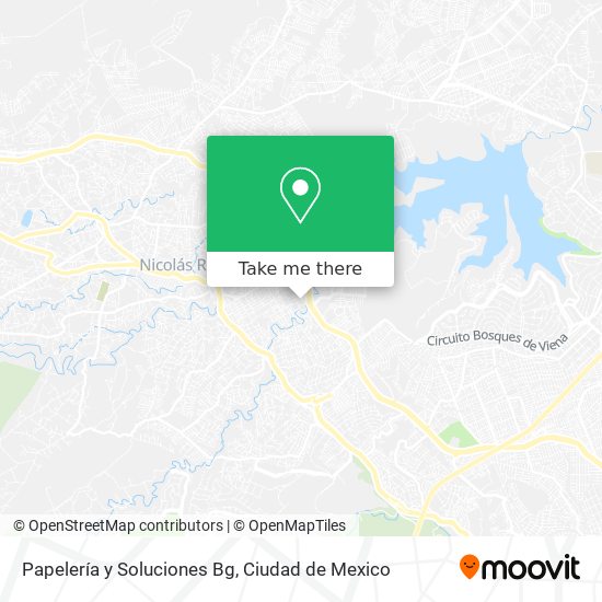 Mapa de Papelería y Soluciones Bg