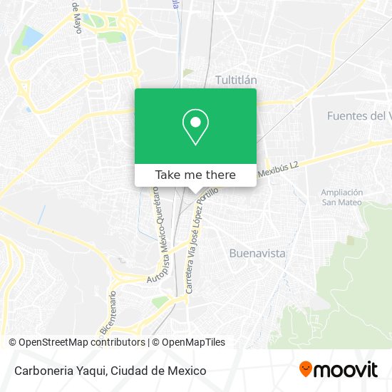 Carboneria Yaqui map