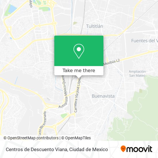 Centros de Descuento Viana map