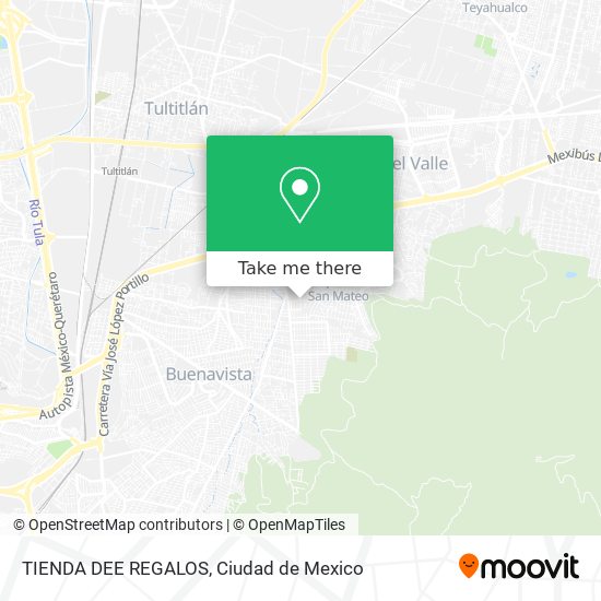 TIENDA DEE REGALOS map