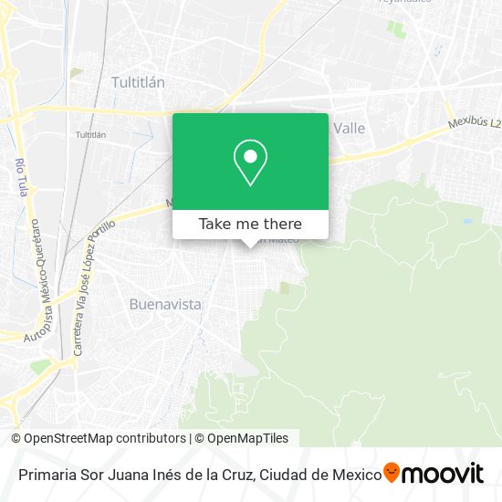 Primaria Sor Juana Inés de la Cruz map