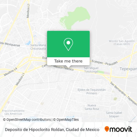 Deposito de Hipoclorito Roldan map