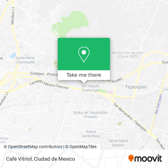 Mapa de Café Vitriol