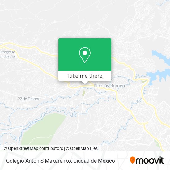 Mapa de Colegio Anton S Makarenko