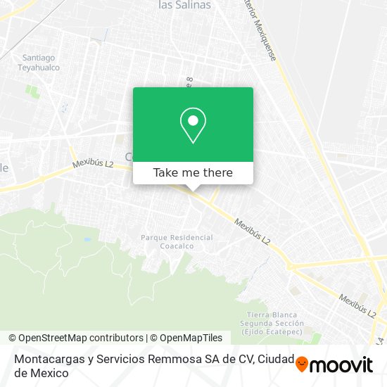 Montacargas y Servicios Remmosa SA de CV map