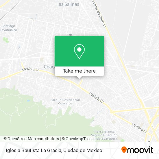 Mapa de Iglesia Bautista La Gracia