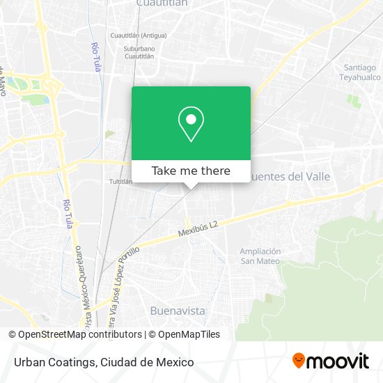Mapa de Urban Coatings