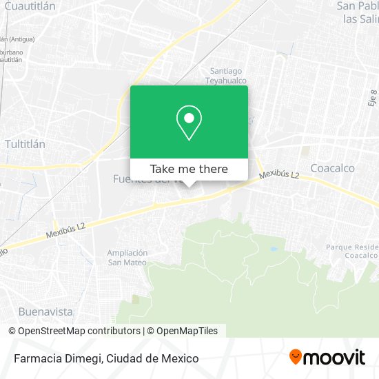 Farmacia Dimegi map