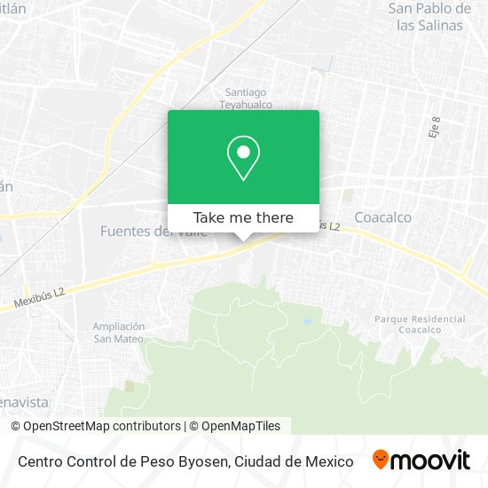 Centro Control de Peso Byosen map