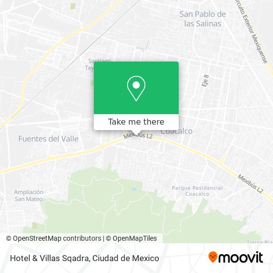 Hotel & Villas Sqadra map