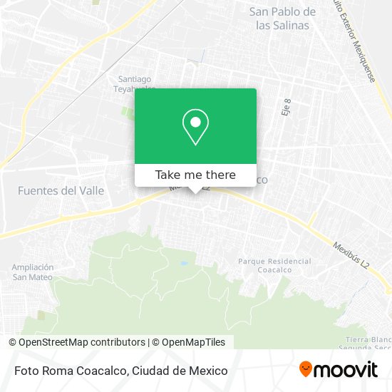 Mapa de Foto Roma Coacalco