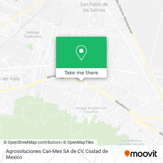 Agrosoluciones Can-Mex SA de CV map