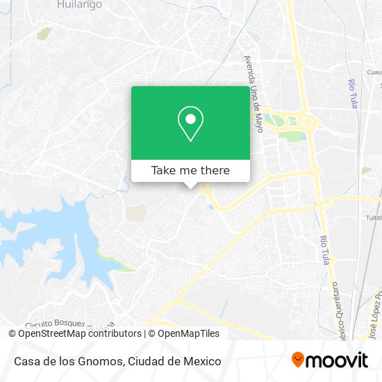 Casa de los Gnomos map