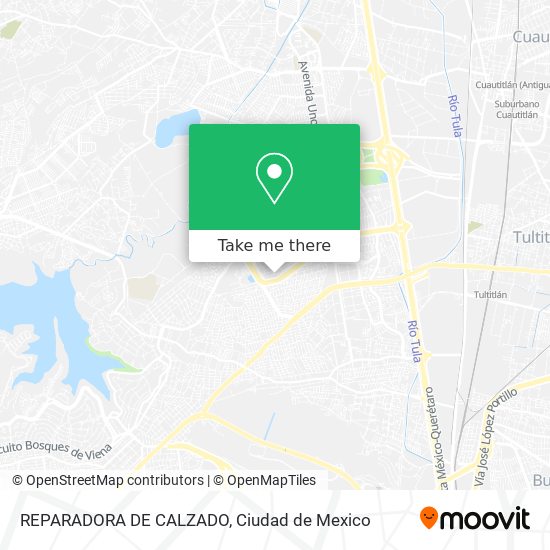 Mapa de REPARADORA DE CALZADO