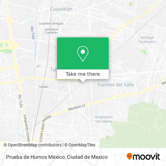 Prueba de Humos México map