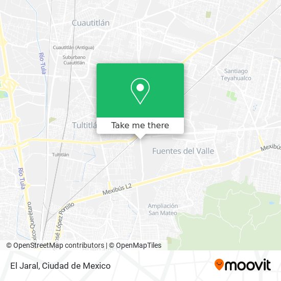 Mapa de El Jaral