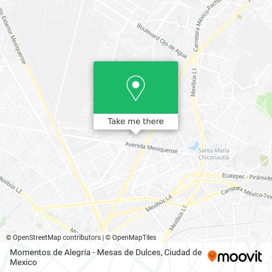 Mapa de Momentos de Alegría - Mesas de Dulces